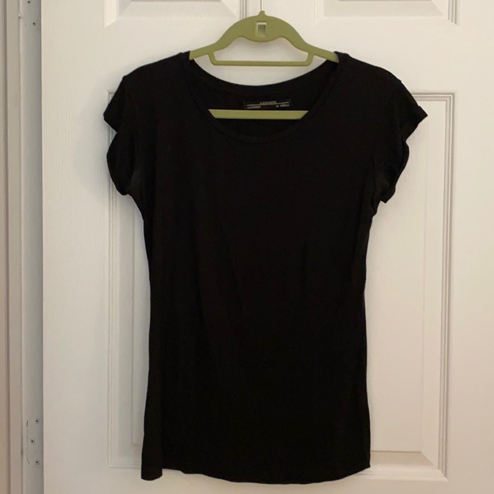 All Saints Black Tee
